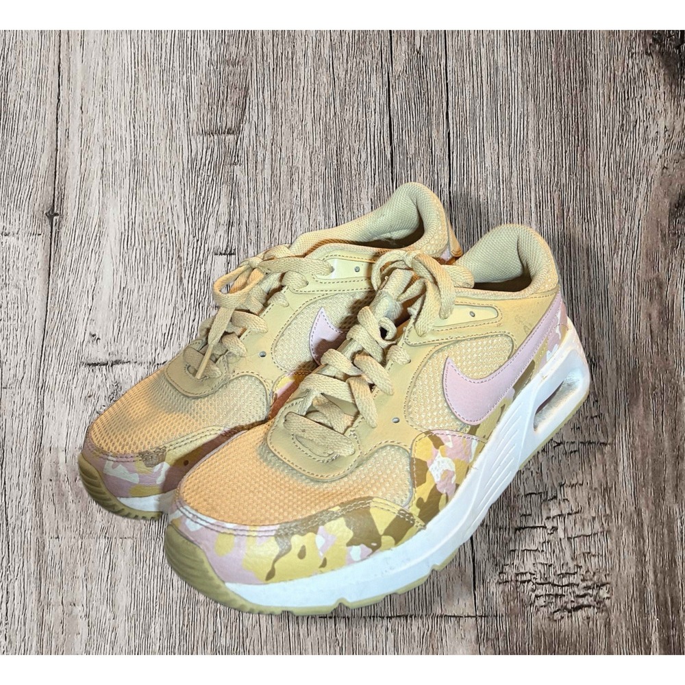 Nike Air Max SC 'Sesame Pink Camo' Women's Low Top Lace Up Shoes Sz 8.5